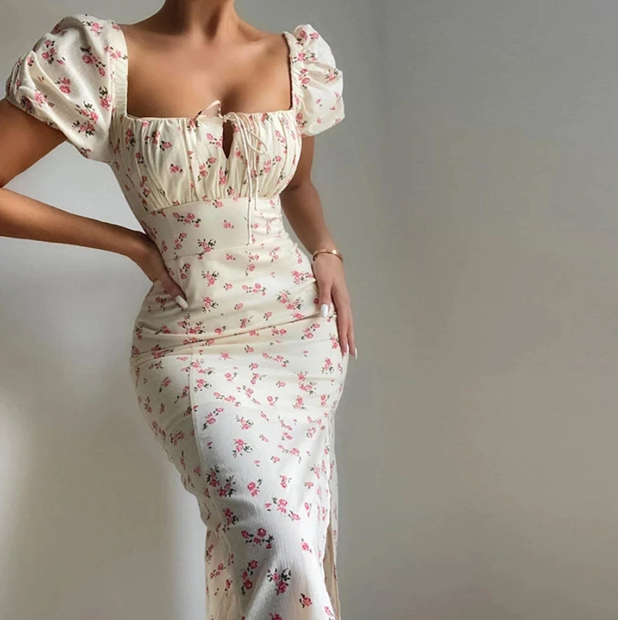 Lily Milkmaid Dress – Shop Lena Jade